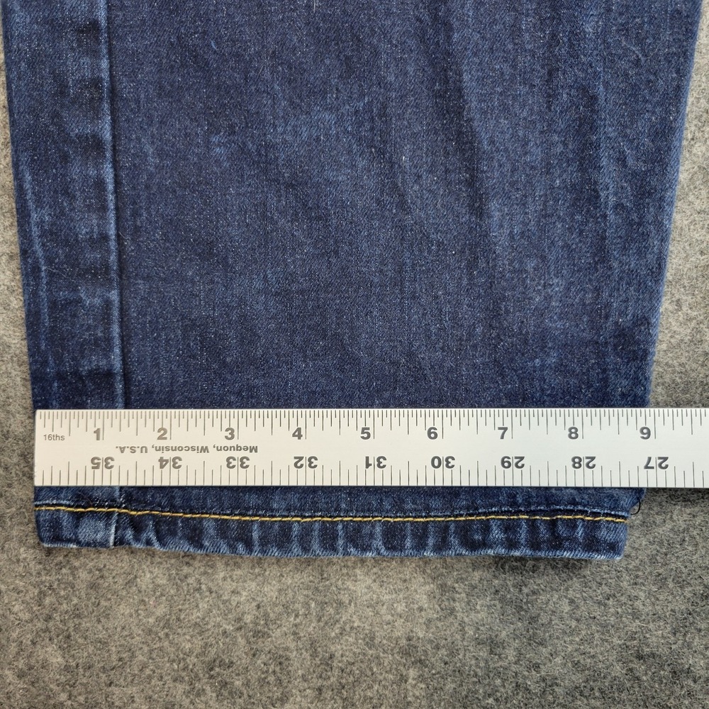 Levis 505 Jeans Mens 42x30 Blue Denim Red Tab Y2k Streetwear Americana Weekend - Picture 9 of 12